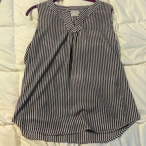 Van Heusen sleeveless top satin soft